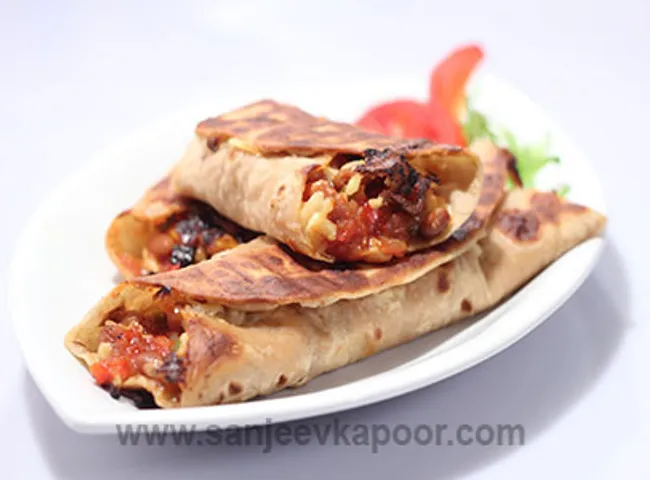 Baked Bean Wraps