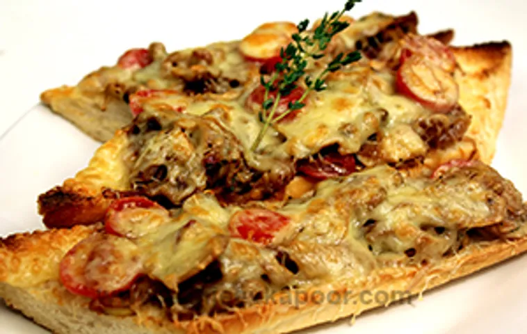 Mushroom Cheddar Melts