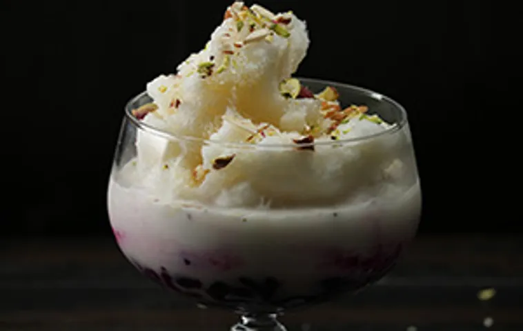 Jamun Yogurt Slush