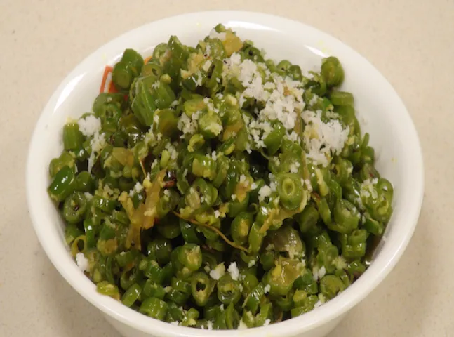 French Beans Sabzi