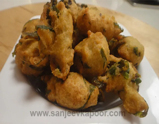 Palak aur Dal ke Pakode