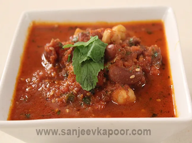 Jain Cholay Rajma Dal