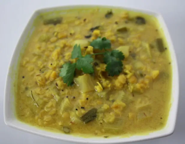 Mooli Dal With Methi