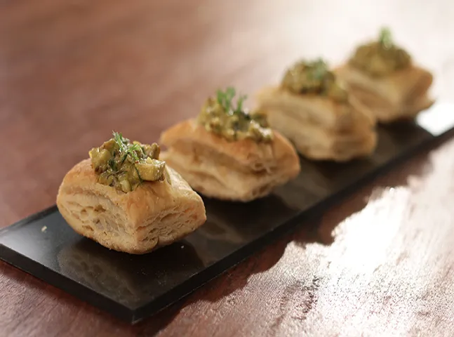 Curried Mushroom Khari 