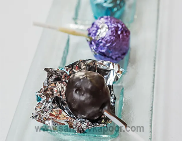 Chocolate and Oats Lollipop