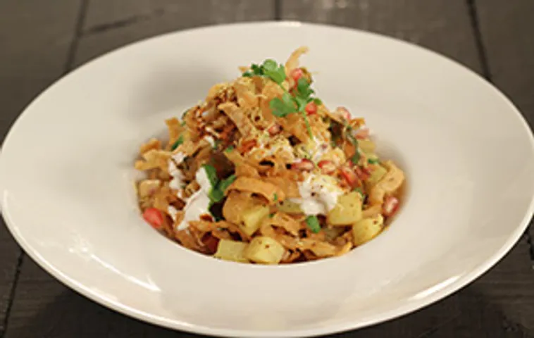 Wonton Chaat
