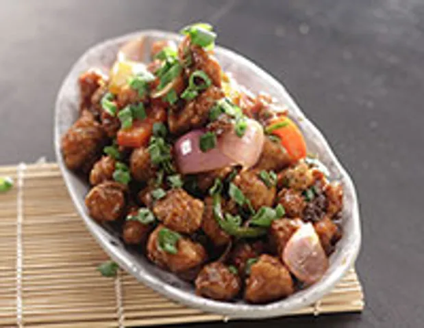 Soya Chunks Manchurian-SK Khazana