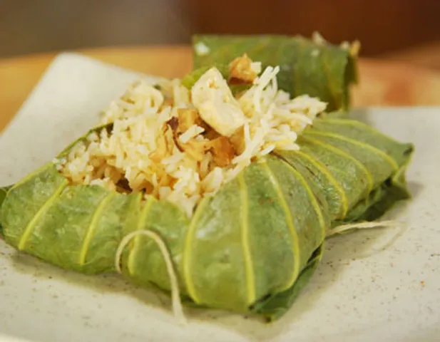 Rice In Lotus Leaf