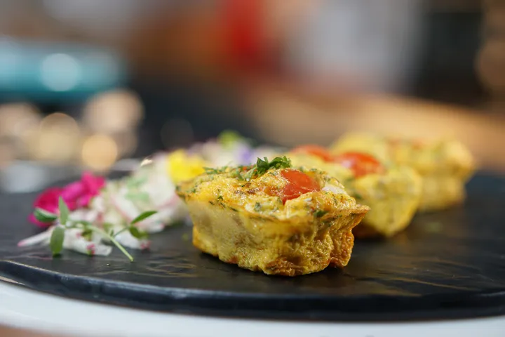 Bhurji Frittata Muffins