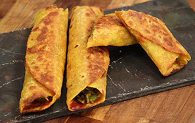 Indian Style Burrito
