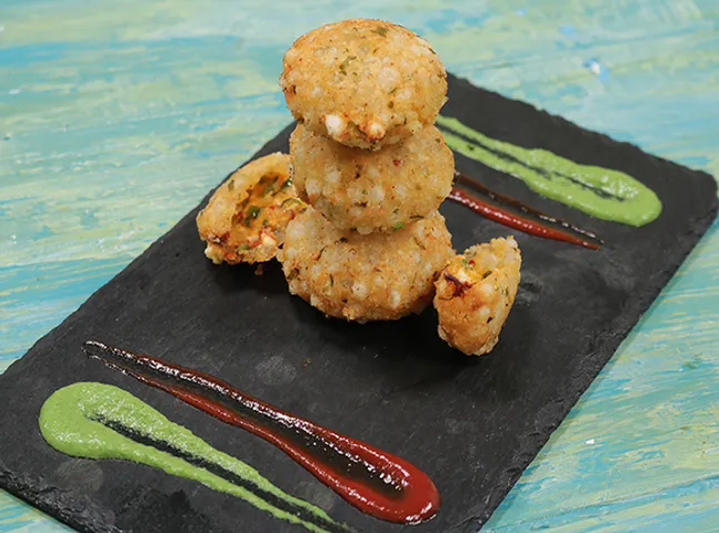 Chilli Cheese Sabudana Vada - SK Khazana