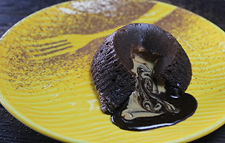 Molten Marble Cake