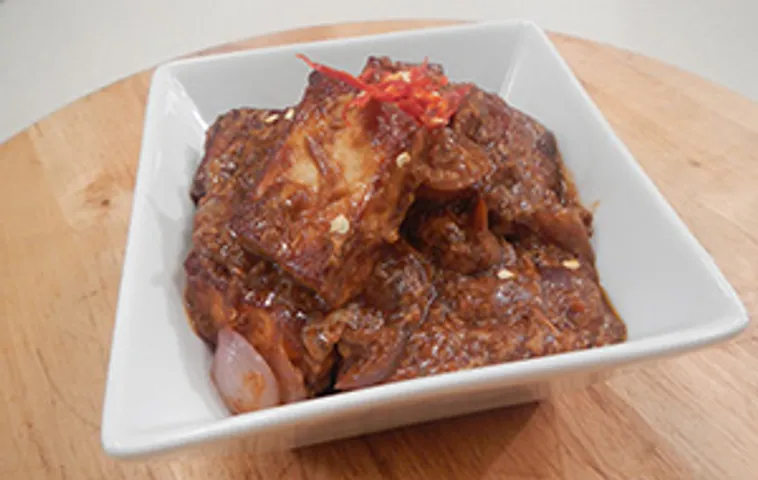 Sizzling Chilli Beancurd