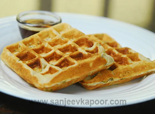 Moong Dal Waffle