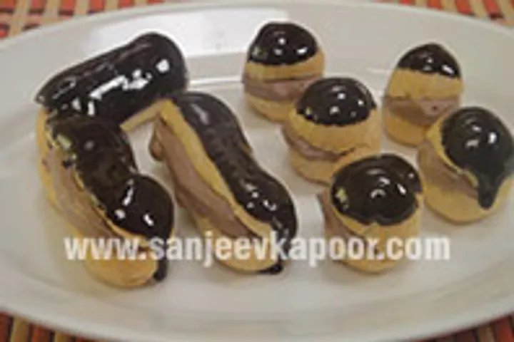 Chocolate Eclairs and Profiteroles