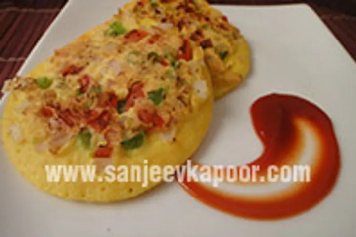 Moong Dal Uttapam