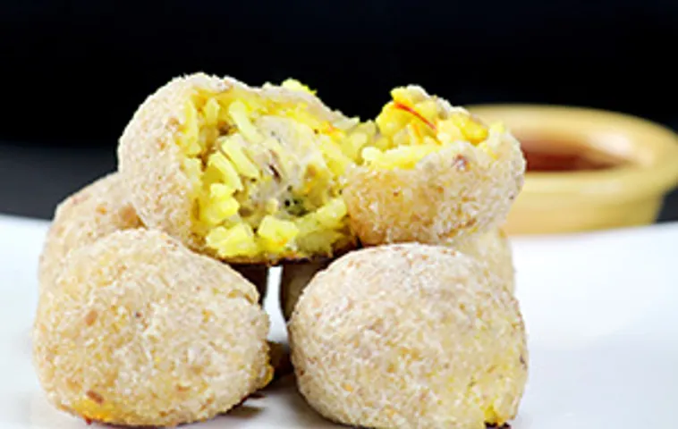 Chicken Stuffed Arancini