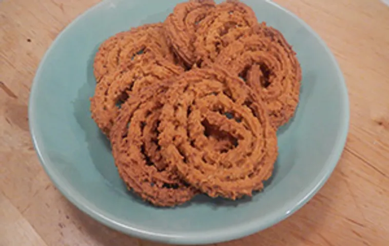 Soya Flour Baked Chakli