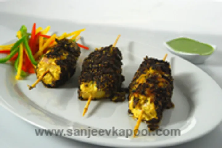 Pudina Kalimirch Rawas Tikka