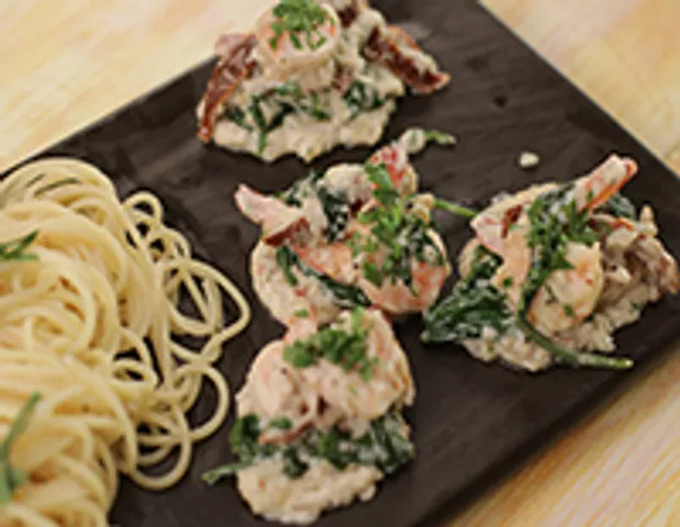 Creamy Garlic Butter Prawns-SK Khazana