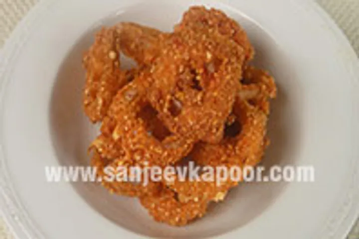 Masala Peanut Onion Rings 
