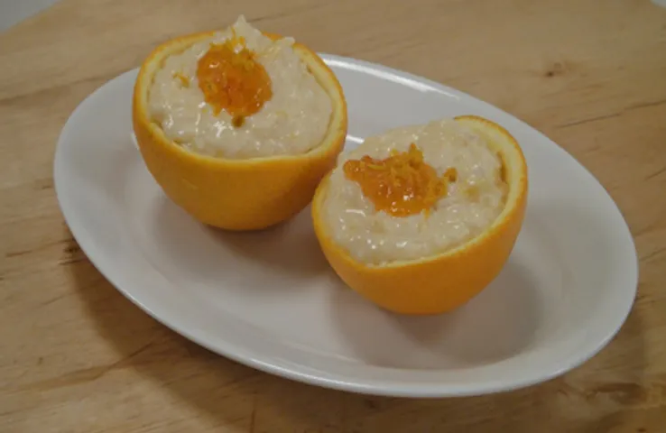 Orange Curd Rice