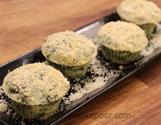 Spinach Parmesan Muffin