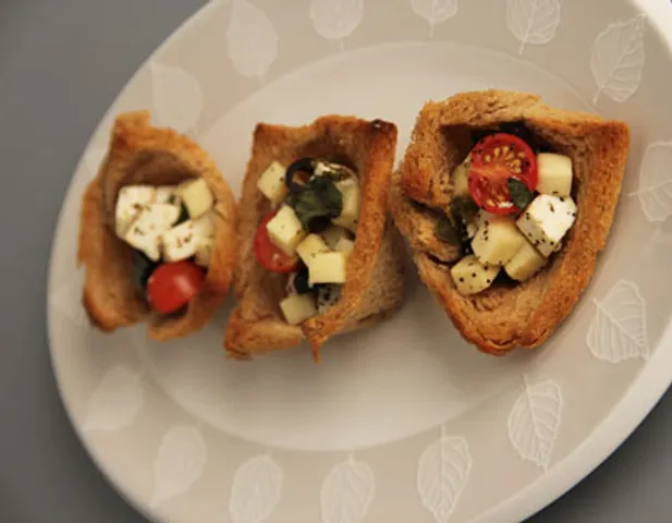 Cheese and Paneer Tarlets