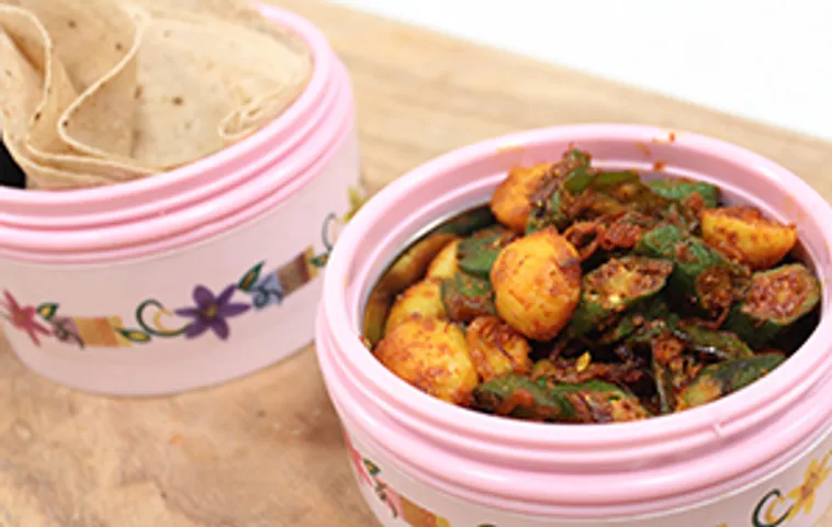 Aloo Bhindi ki Sabzi