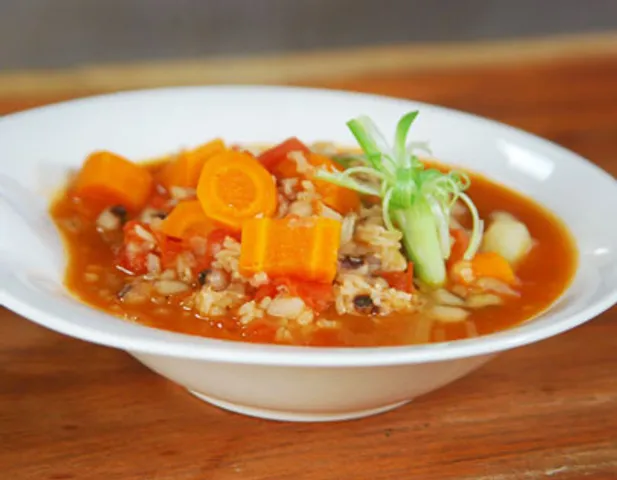 Chowli and Brown Rice Stew