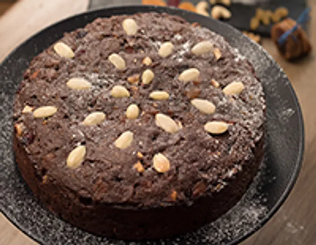 Eggless Plum Cake