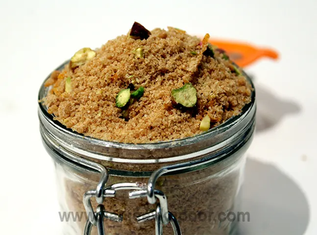 Orange and Cinnamon Panjeeri