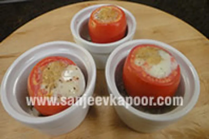 Tomato and Egg Cups