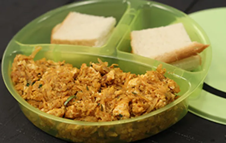 Spicy Scrambled Eggs