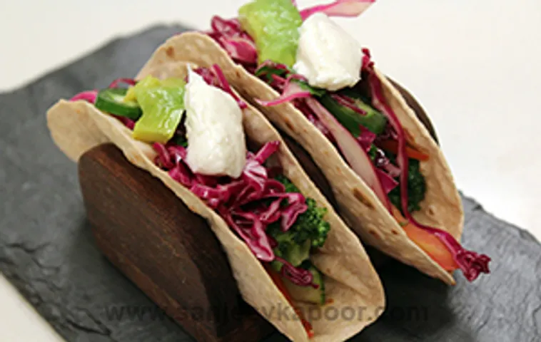 Exotic Vegetable Soft Tacos