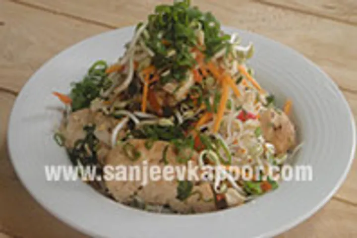 Asian Glass Noodle and Chicken Salad