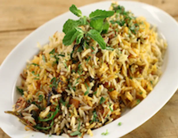 Veg Biryani.       