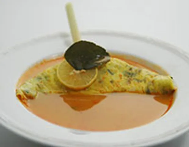 Thai Omelette Soup
