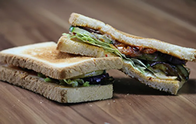 Grilled Veggie Sandwich