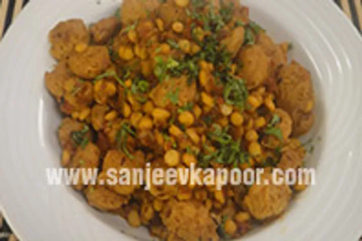 Chana Dal aur Soya Wadi ki Sabzi