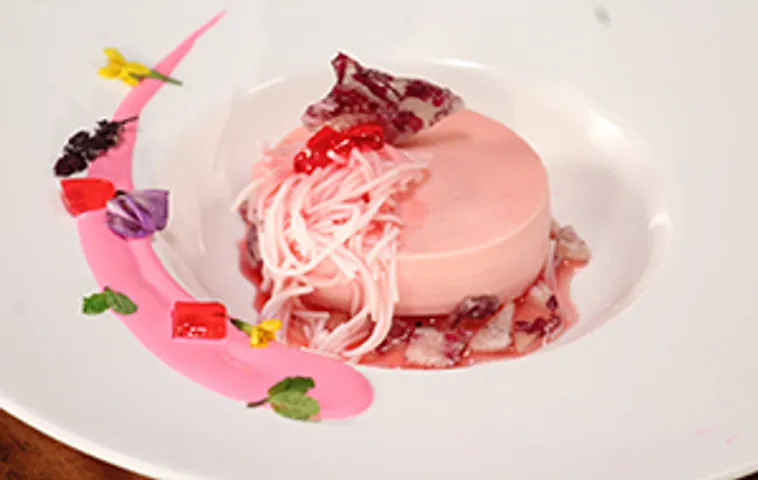 Gulab Pannacotta