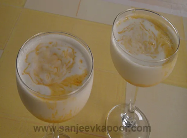 Apricot Layered Milkshake