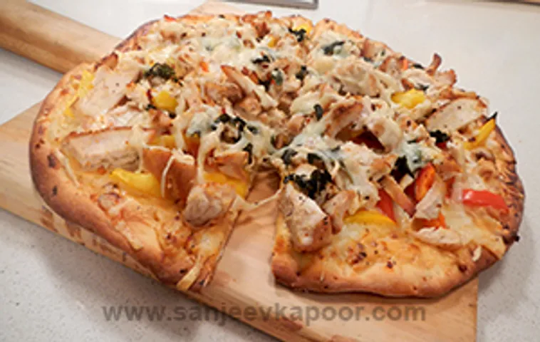 Creamy Chicken Pizza