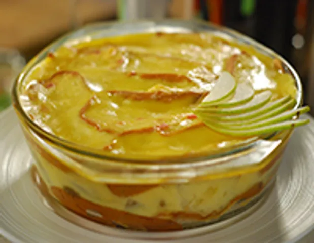 Pear Bread Pudding - Cook Smart