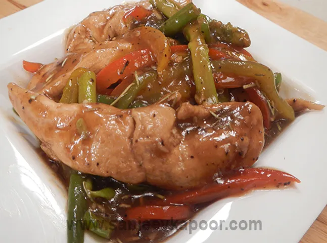 Brandy Spiked Chicken