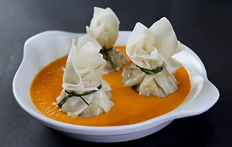 Butter Chicken Dumplings