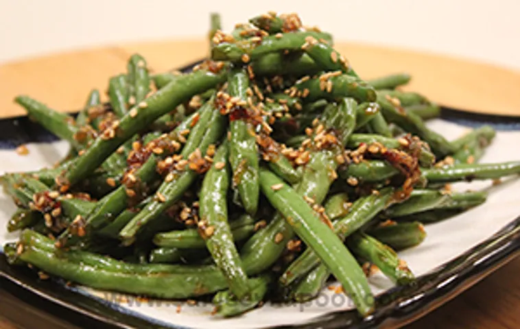 Honey Sesame Beans