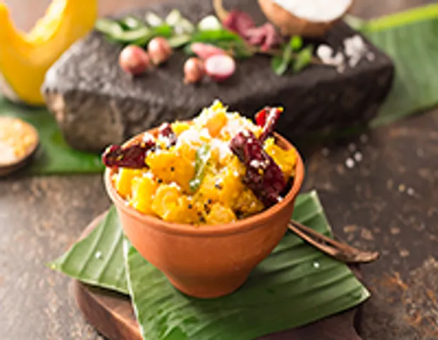 Pumpkin Poriyal - SK Khazana