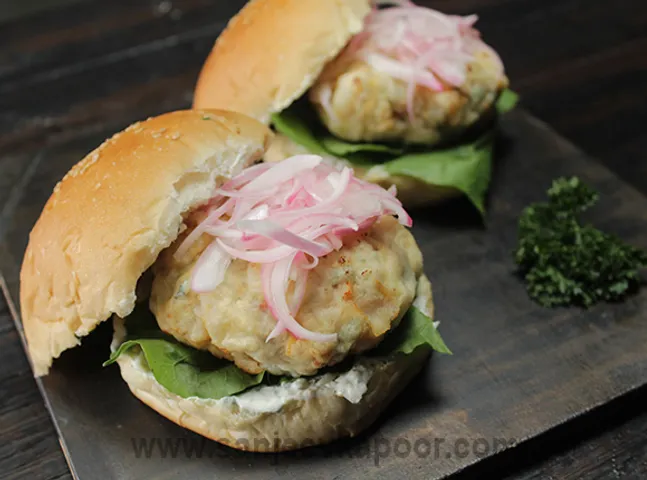 Greek Chicken Burger