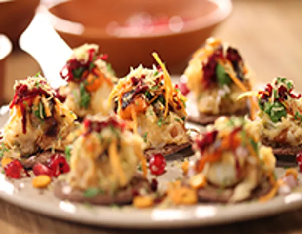 Ragi Papdi Chaat- Sk Khazana